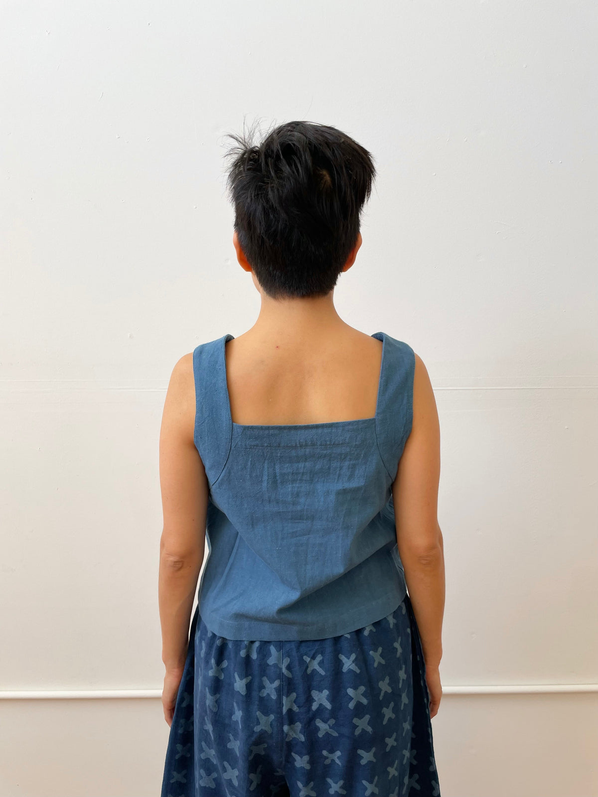 Louise Tank Indigo