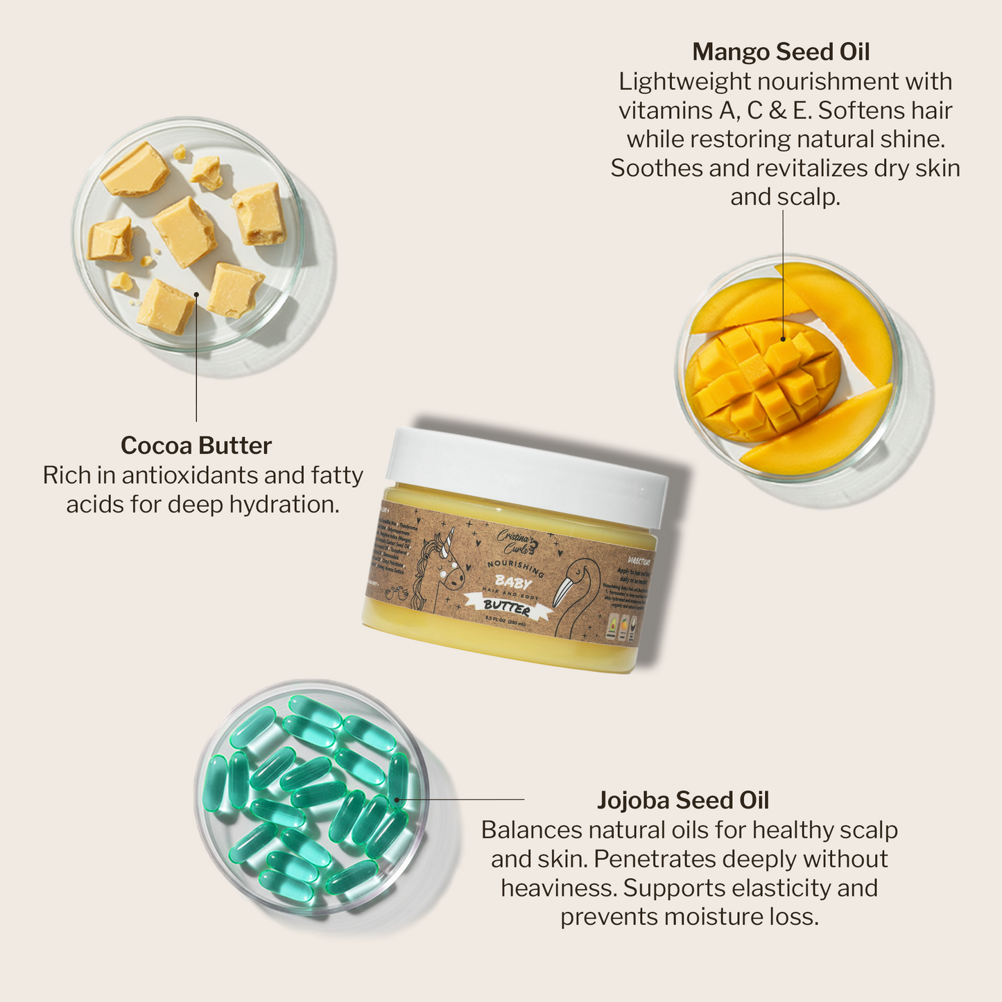 Nourishing Baby Hair and Body Butter