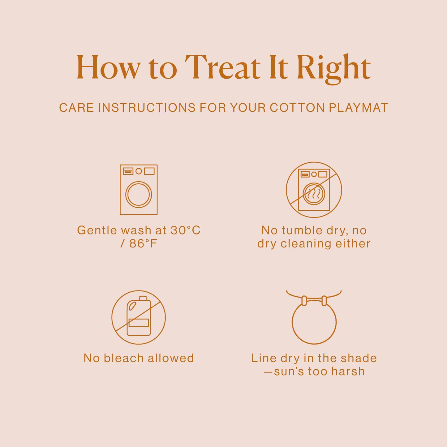 Snuggle Mat | Leaves - Sea Shell