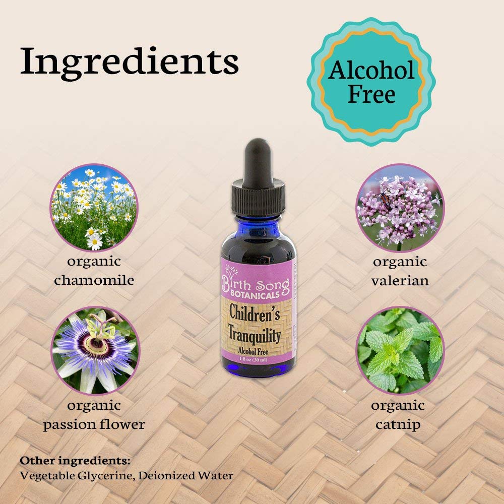 Children's Tranquility Relaxing Herbal Tincture with Chamomile for Sleep Support* 1 oz