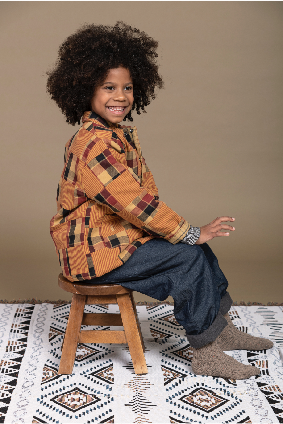 Child Worker Patchwork Earth