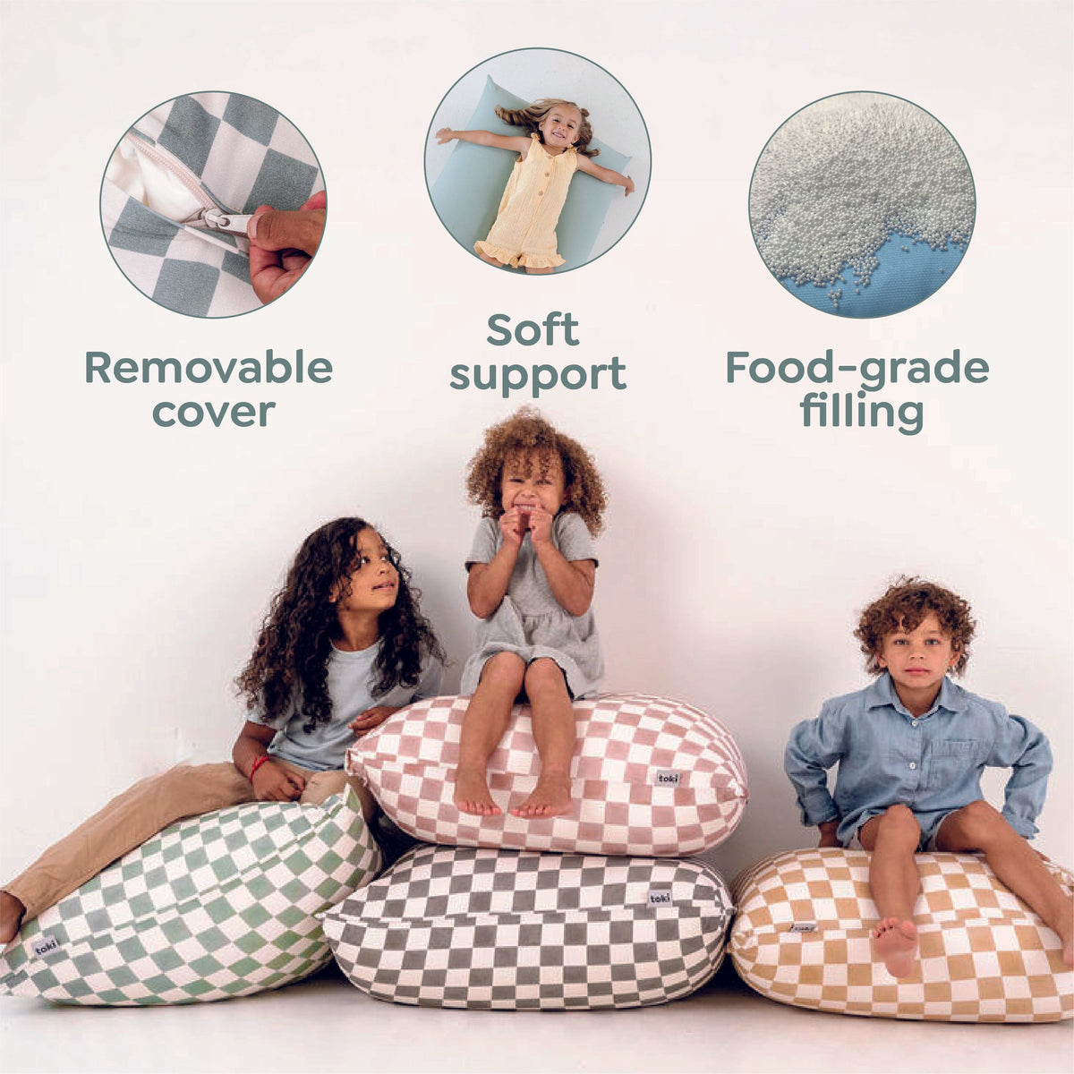 Terrazzo Slate Bean Bag