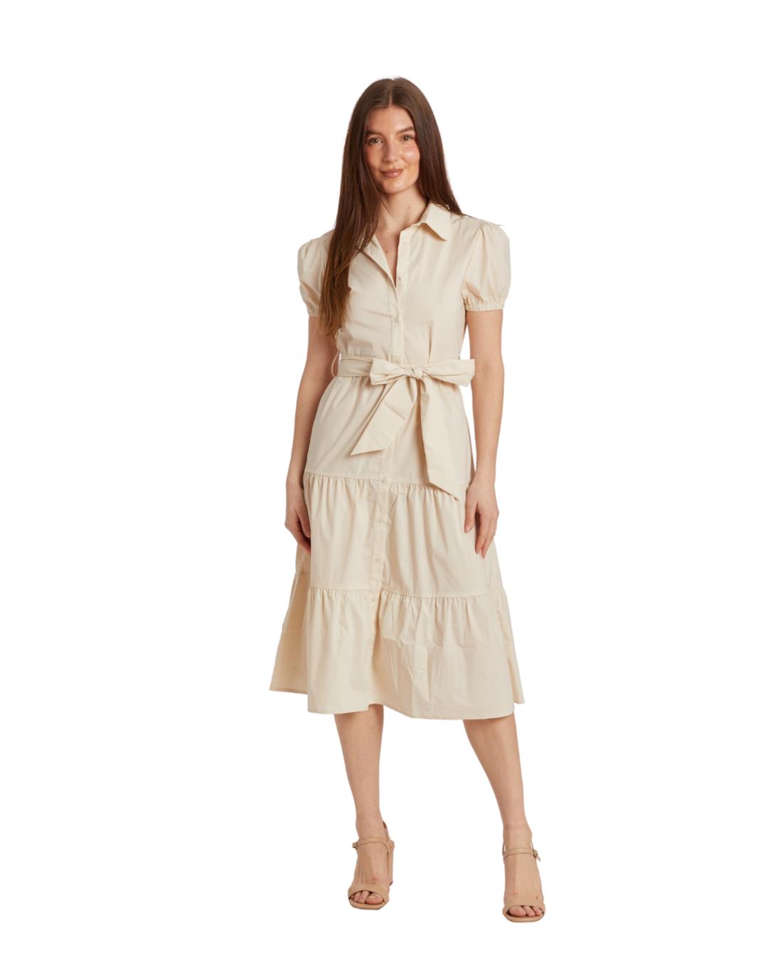 Chloe Dress - Cream