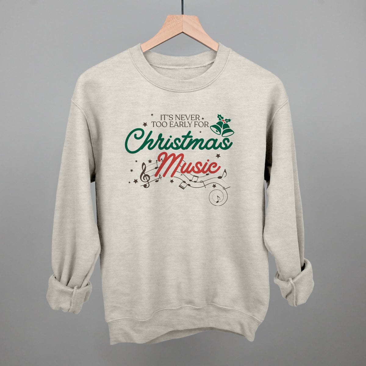 It's Never Too Early For Christmas Music Doodle