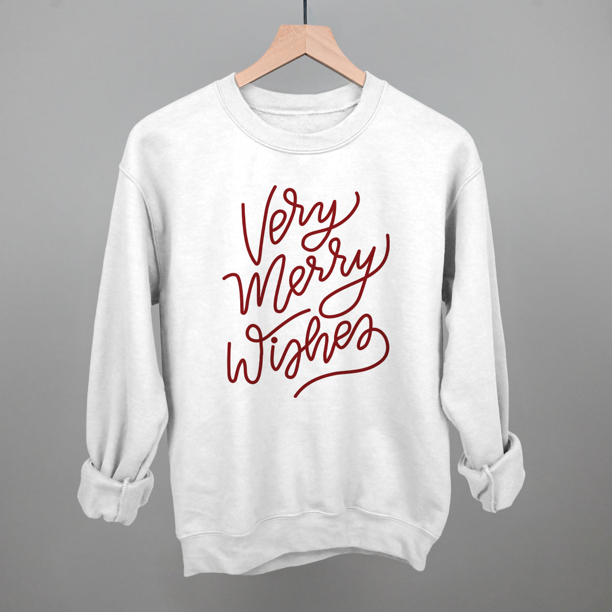 Very Merry Wishes Handwritten