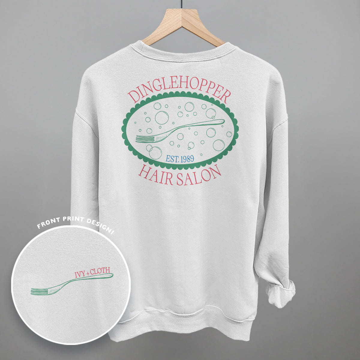 Dinglehopper Hair Salon (Back Print)
