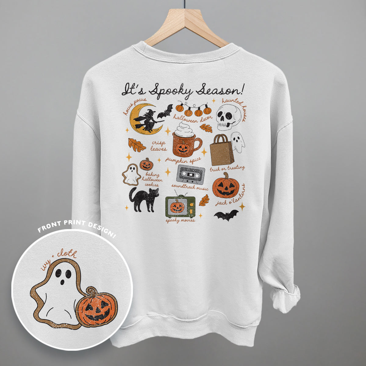 It's Spooky Season Doodles (Back Print)