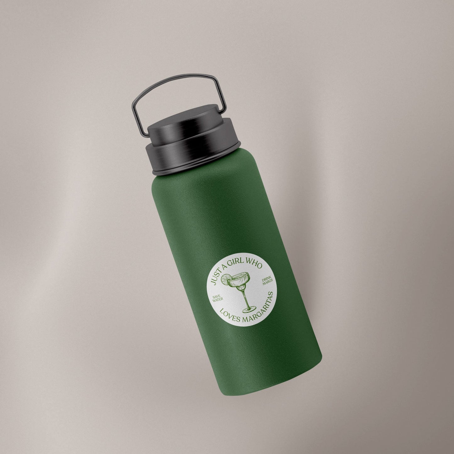 Just A Girl Who Loves Margaritas (Decal)