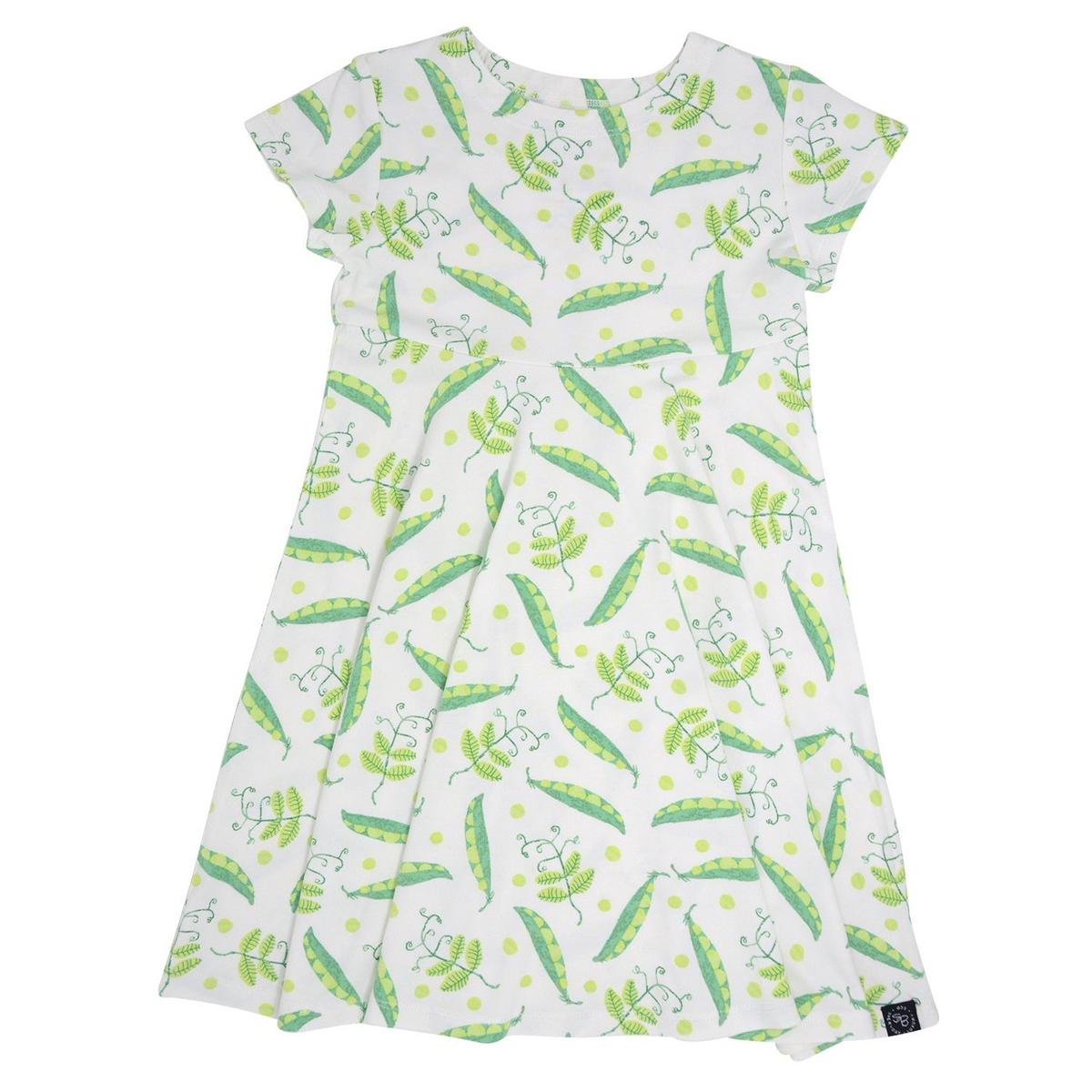 Swirly Girl Short Sleeve Dress - Sweetpea