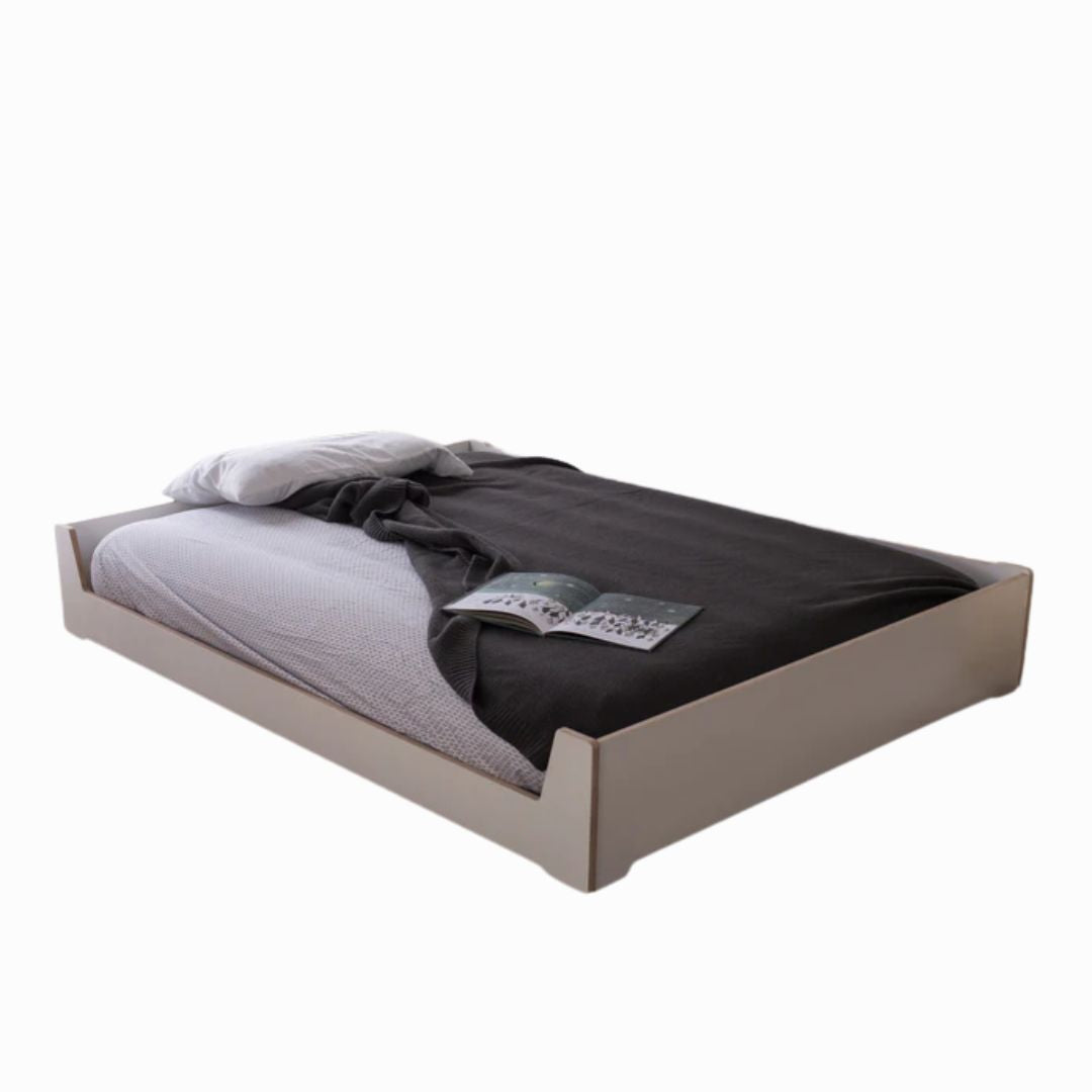 Sprout Kids Birch Montessori Floor Bed - White