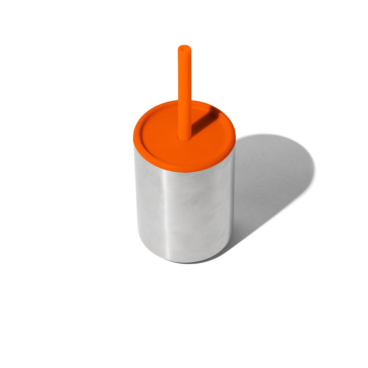 Medium Stainless Steel Insulated Baby Cup 8oz with Additional Silicone Lid