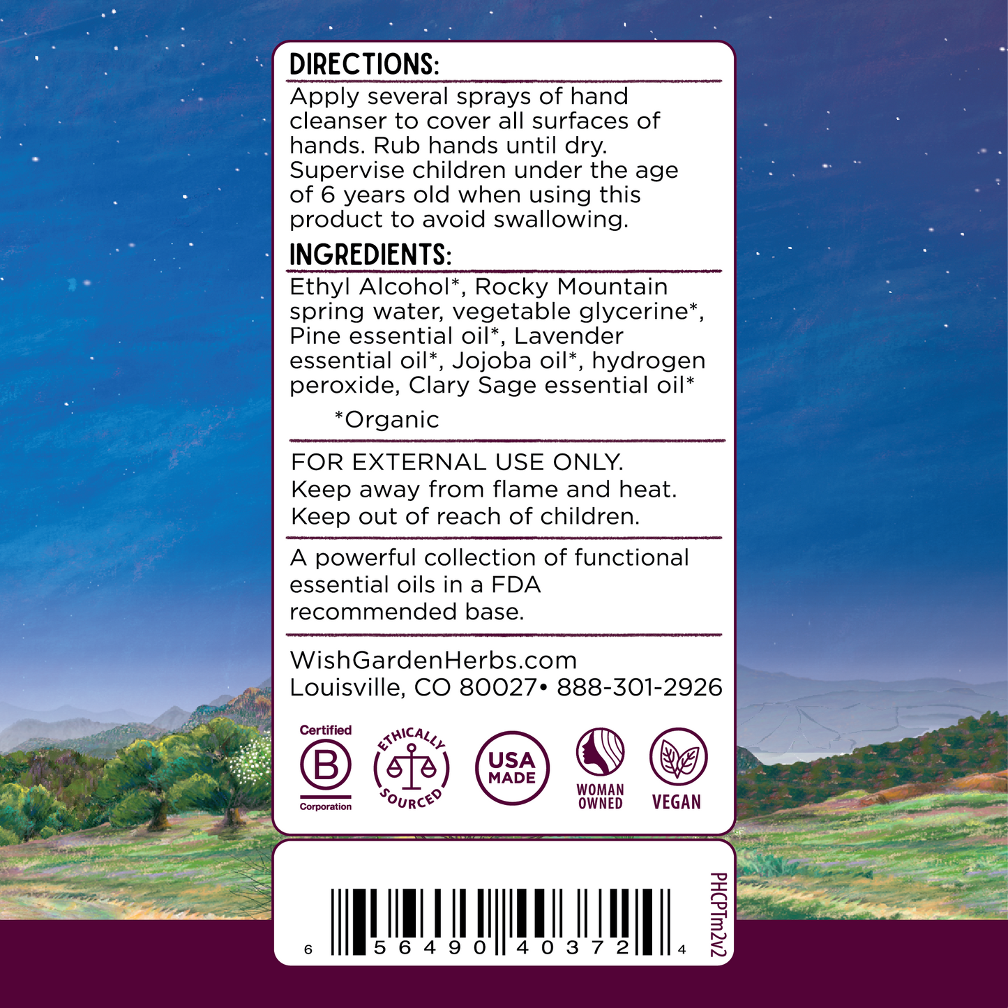 Peaceful Protector Hand Purifier