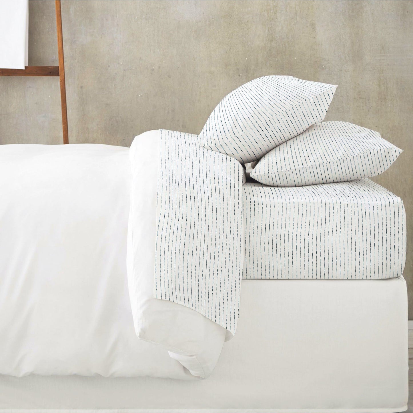 Organic Cotton Sheet Set - Pebble