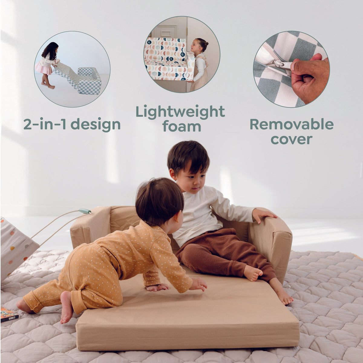 Terrazzo Slate Play Couch
