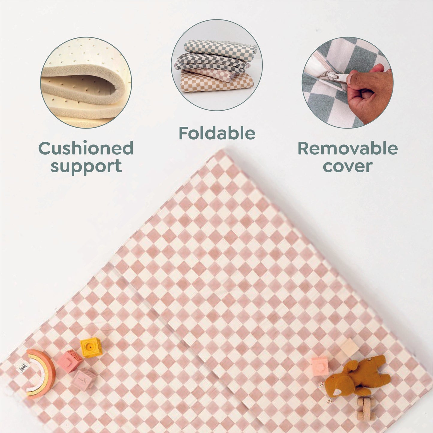 Smiles Organic Cotton Mat