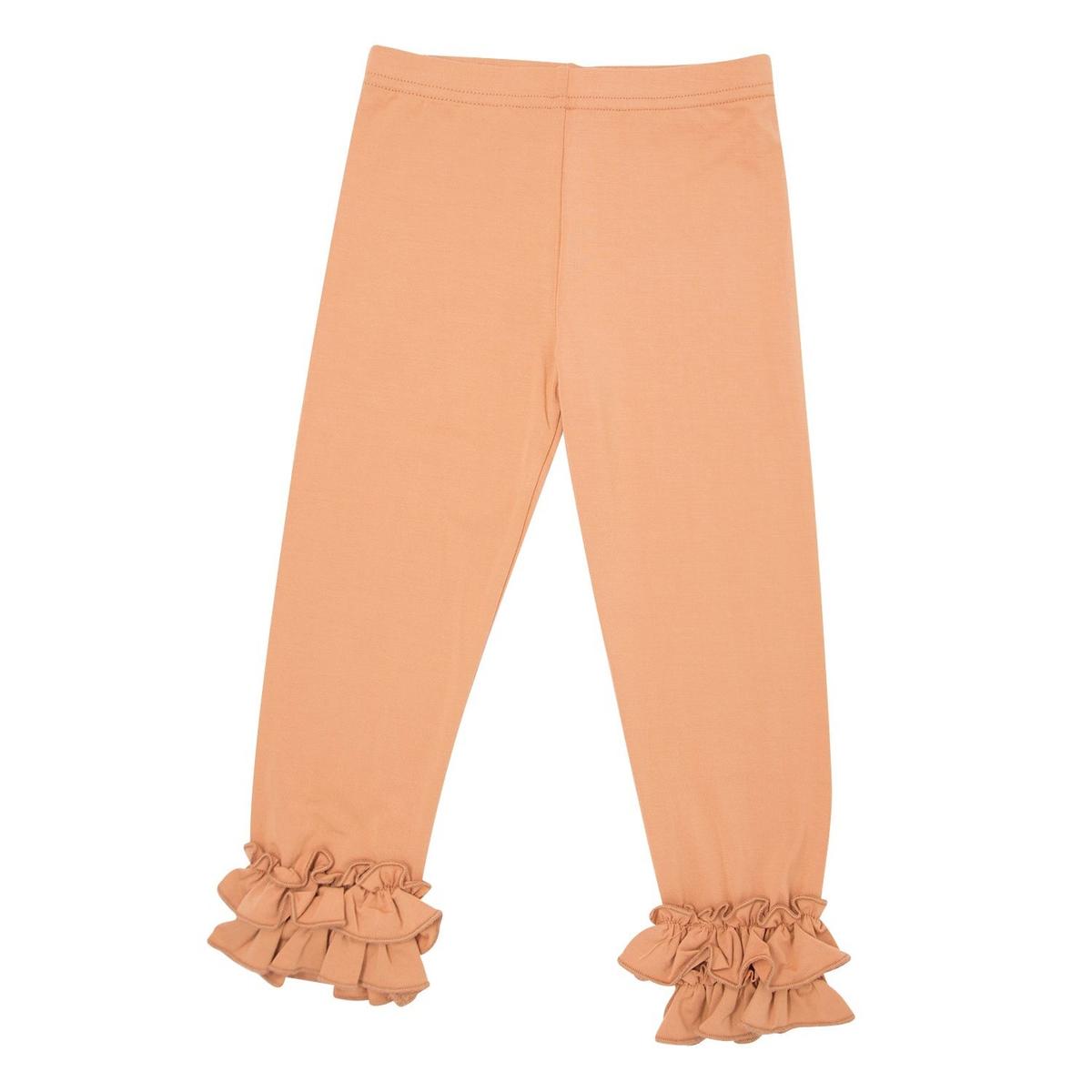 Ruffle Bottom Legging - Pumpkin Spice