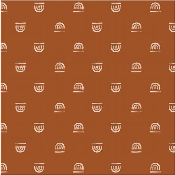 Rainbow Rust Mat