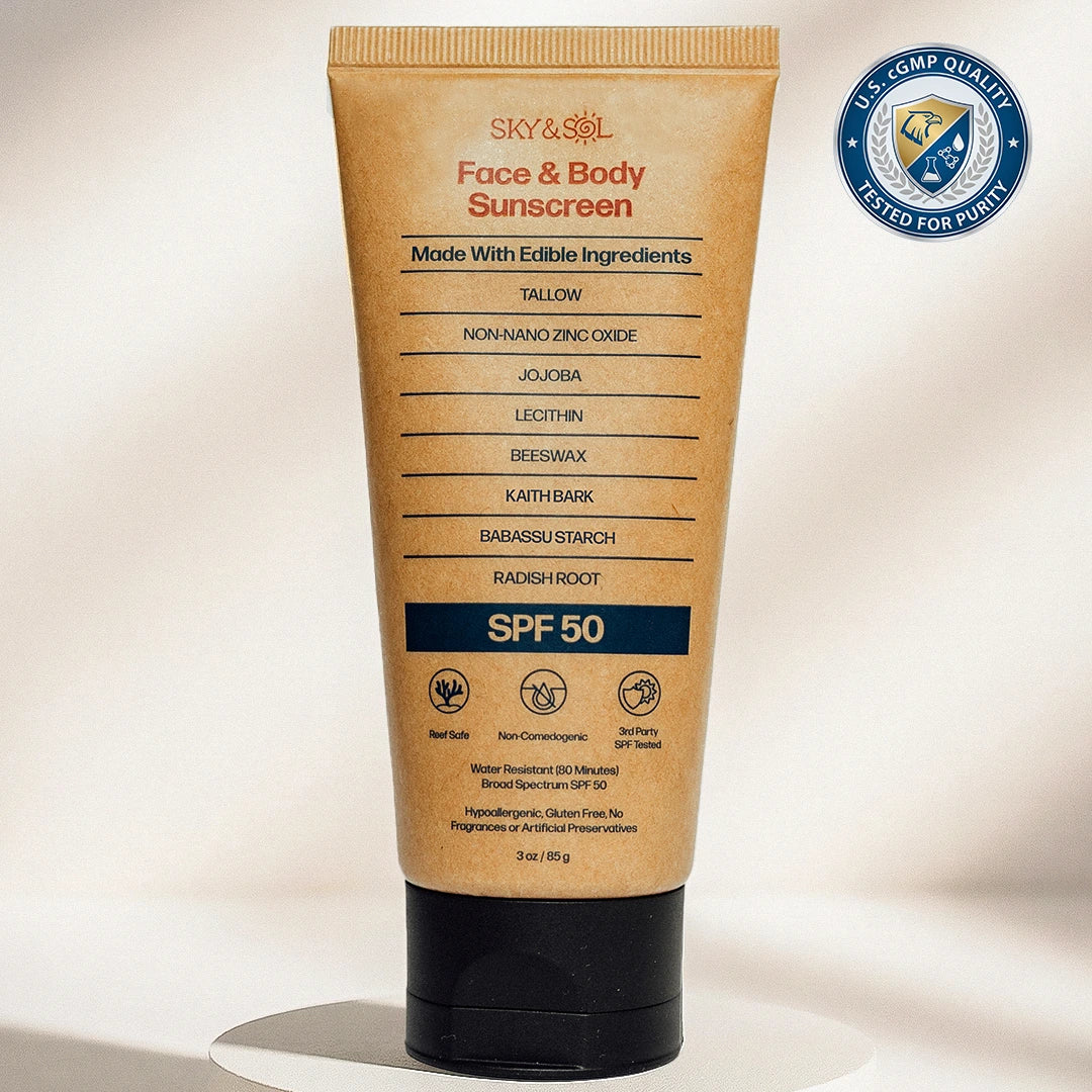 Sky and Sol Face & Body Sunscreen – Gentle Nursery Shop