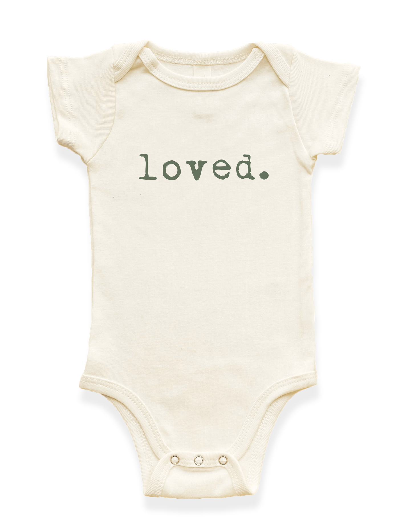 Short Sleeve Bodysuit | Loved. | Organic Cotton