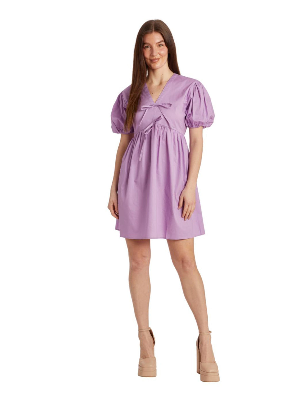 Abby Dress - Mauve