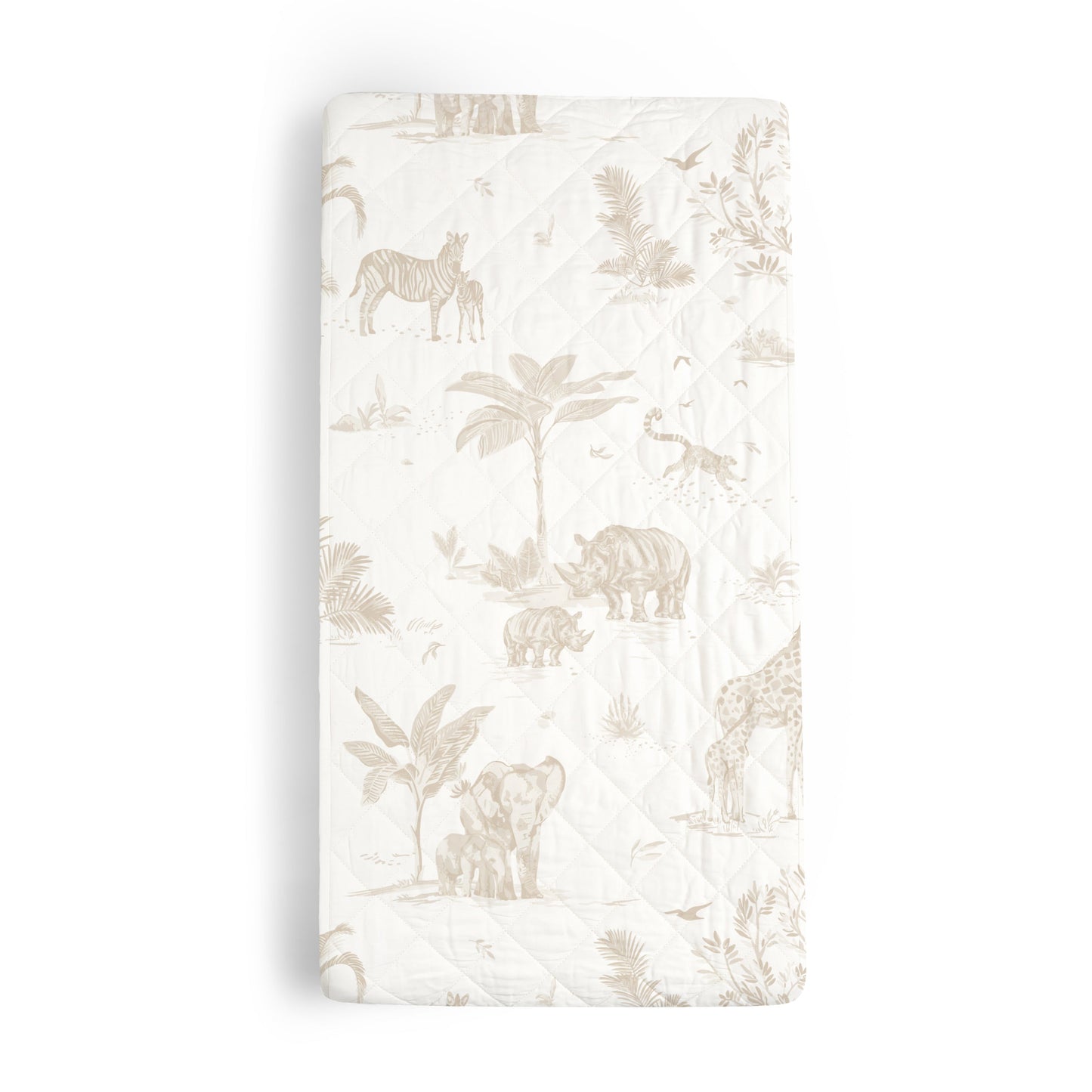 Organic Changing Pad Cover - Safari