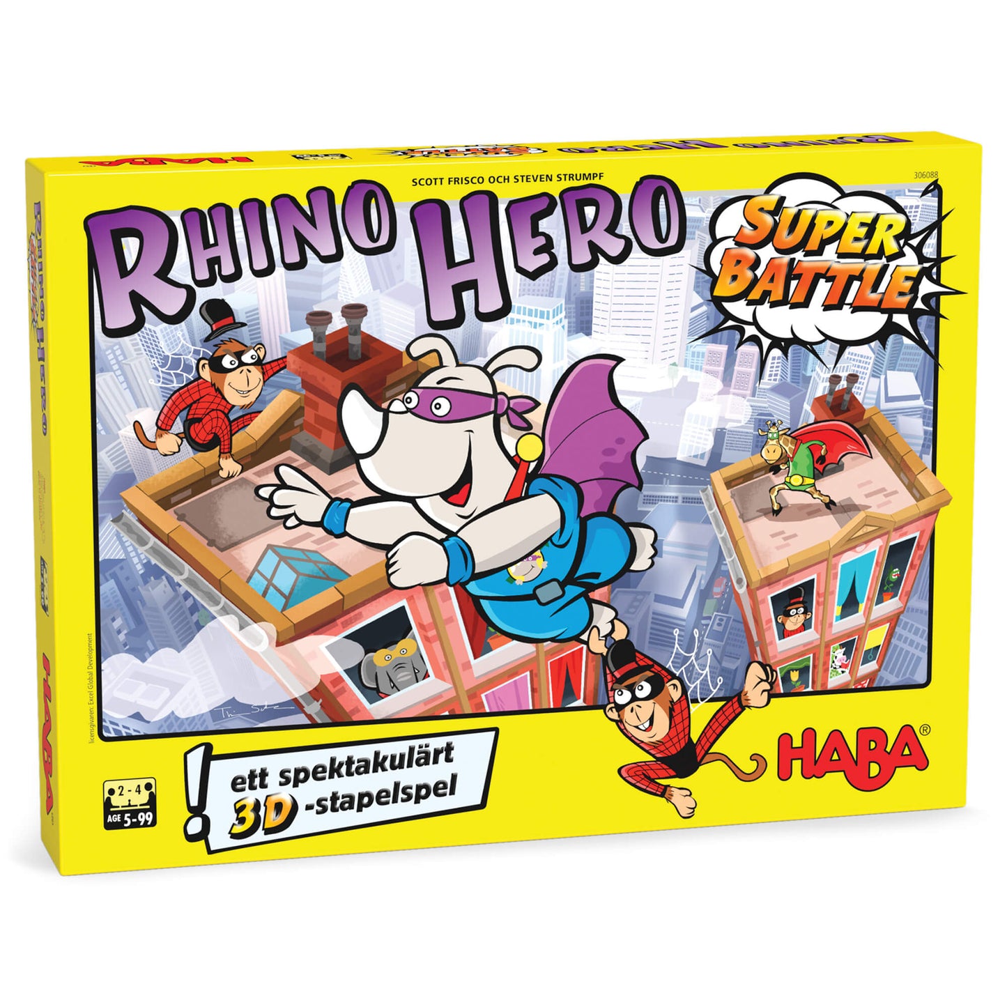 Rhino Hero - Super Battle Stacking Game