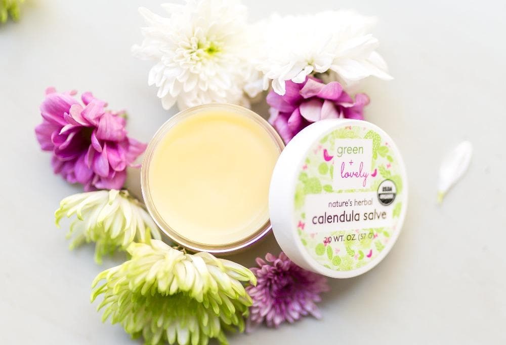 Nature's Herbal Calendula Salve, Lavender Chamomile - Eczema Cream - Multi-use Skin Cream, 2 oz