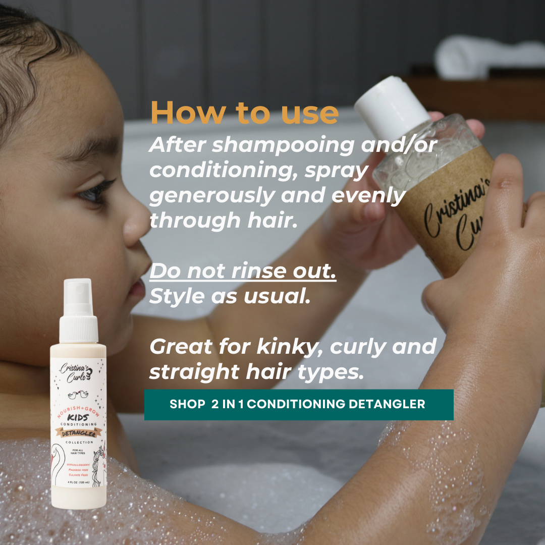 Nourish + Grow Conditioning Detangler Spray