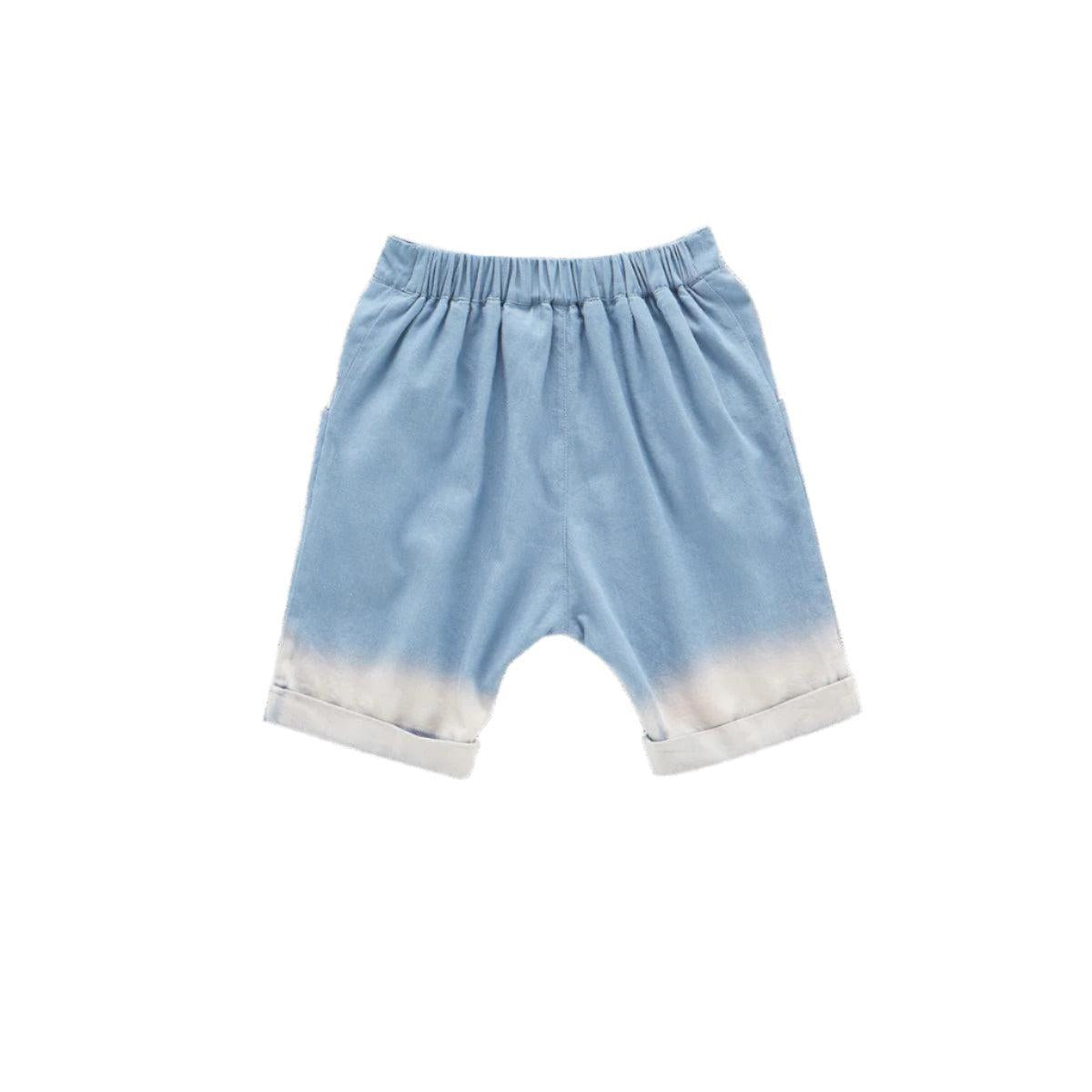 Denim Shorts - Light Blue