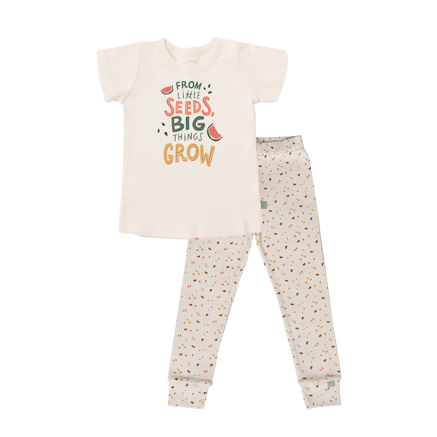 short sleeve pajama set | from little seeds