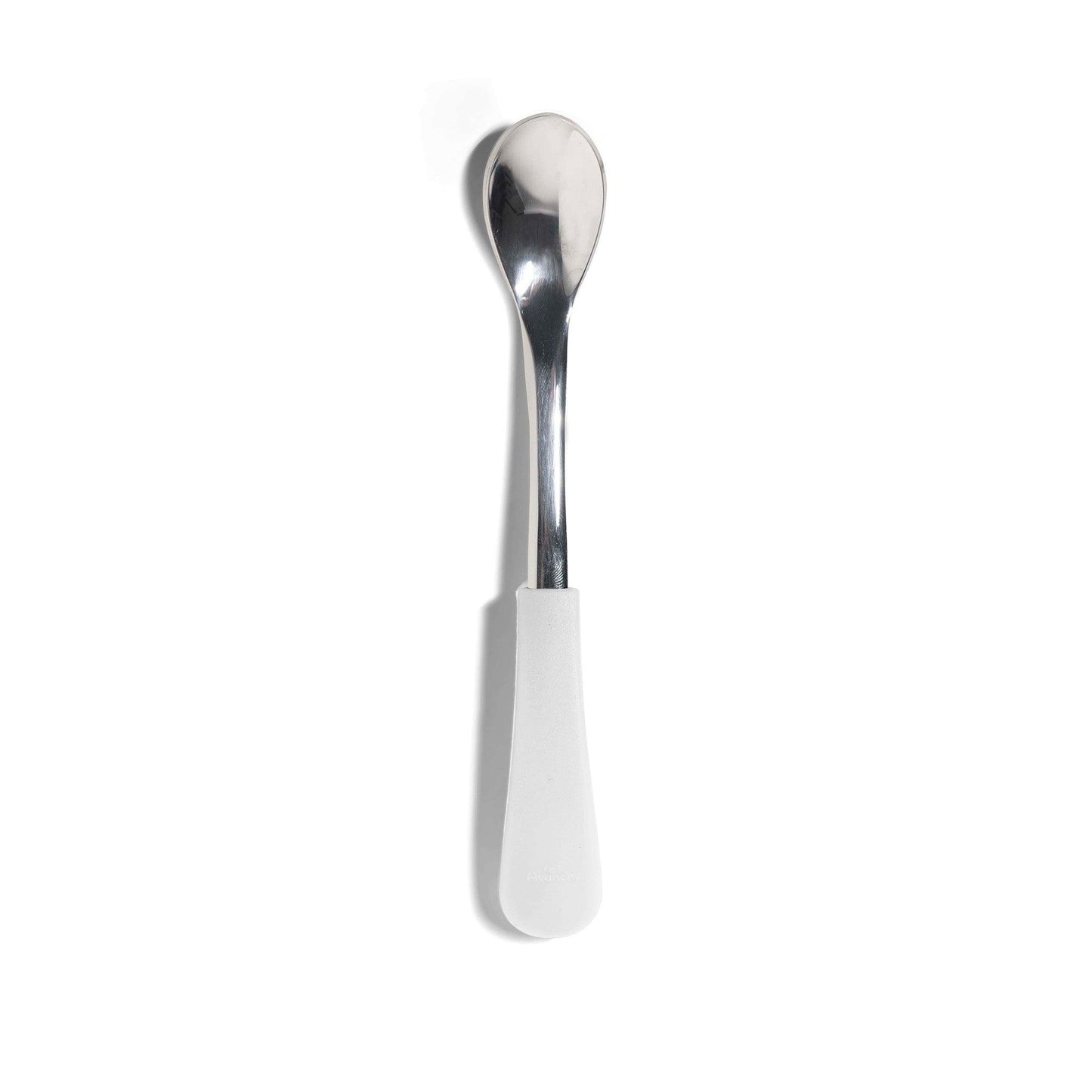 Stainless Steel Infant Single Spoon - BLW Baby Self Feeding Spoons | Thin - Long