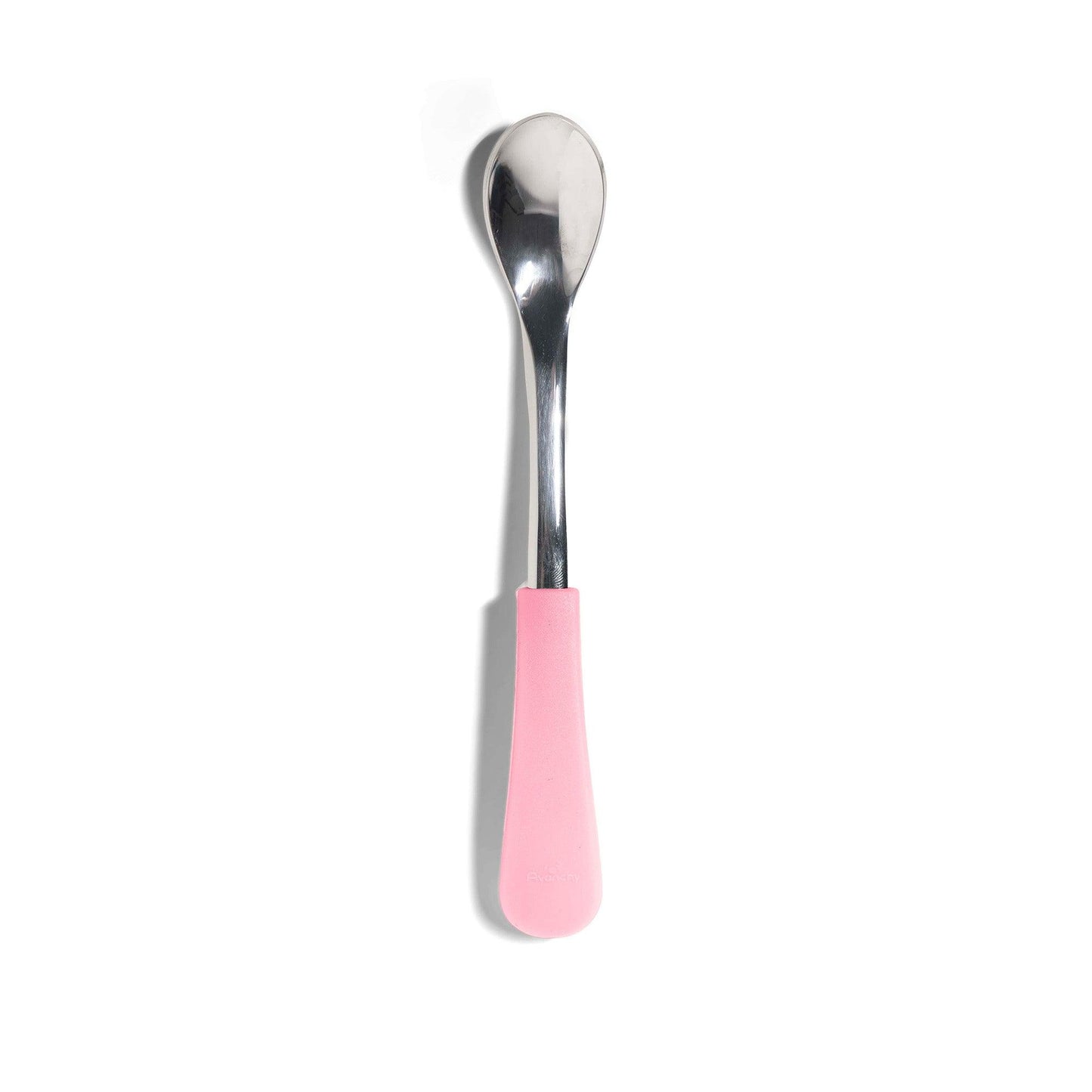 Stainless Steel Infant Single Spoon - BLW Baby Self Feeding Spoons | Thin - Long