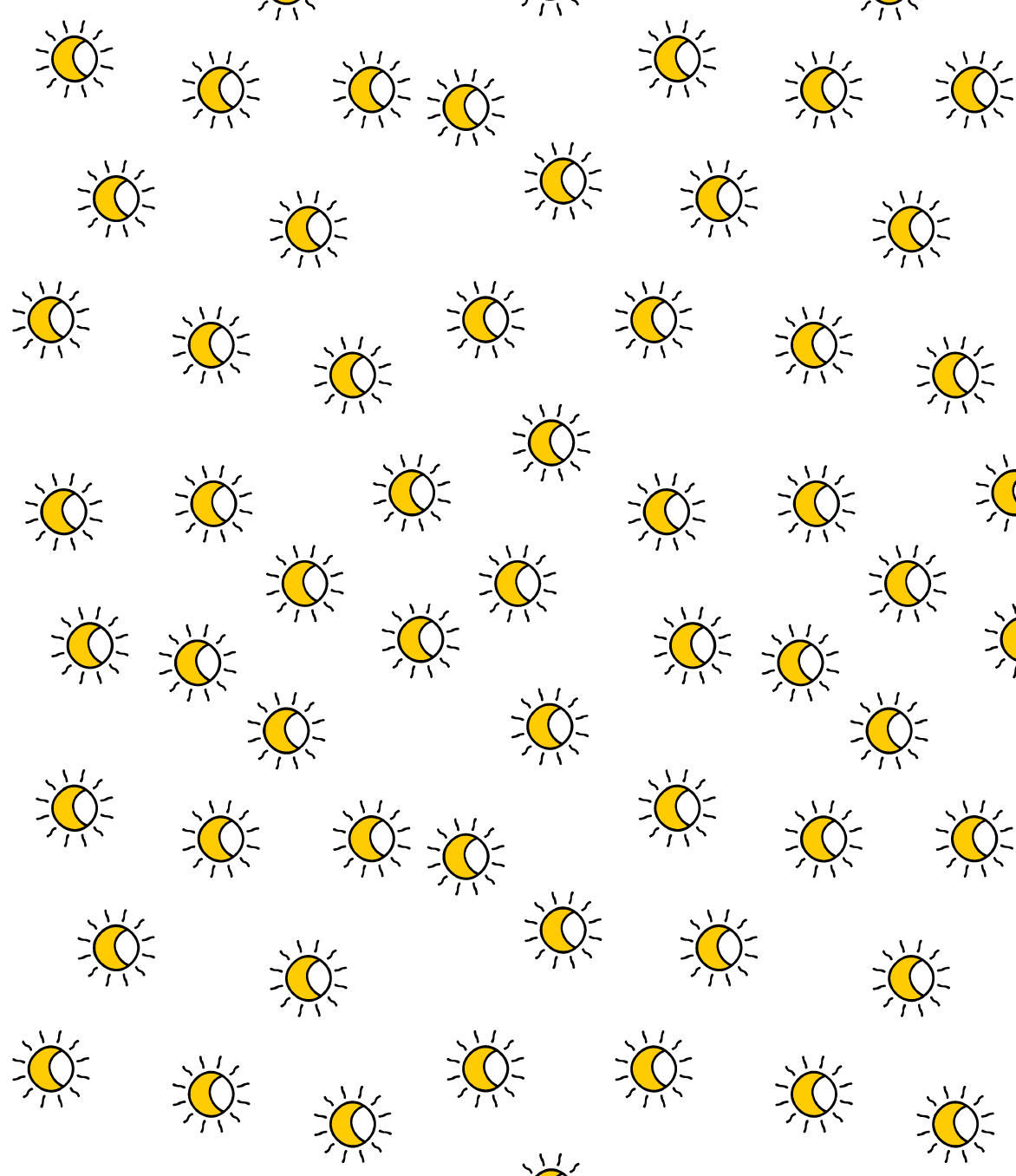 Boxy Toddler Tee | Sun