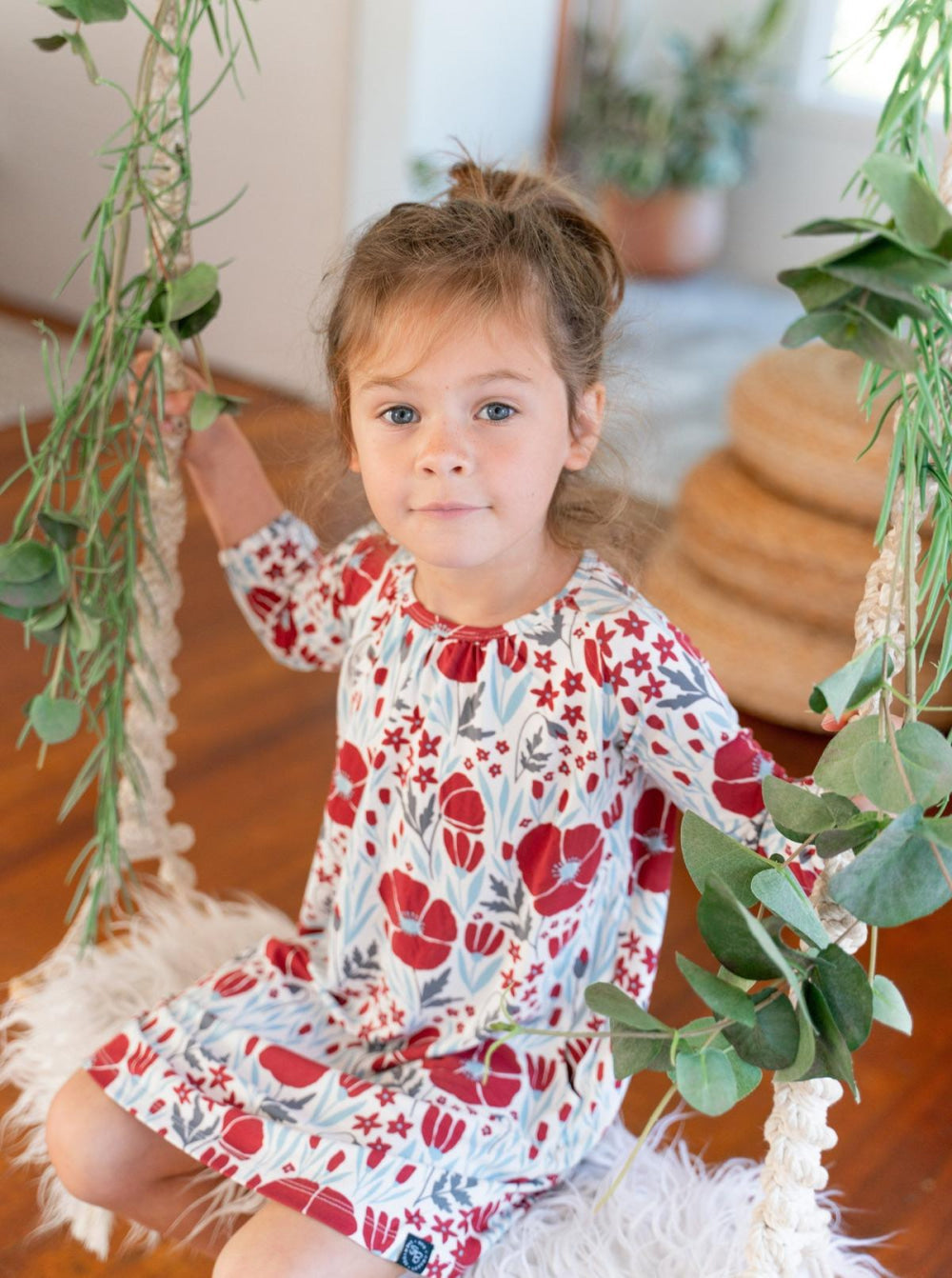 Sweetheart Dress - Red Poppy
