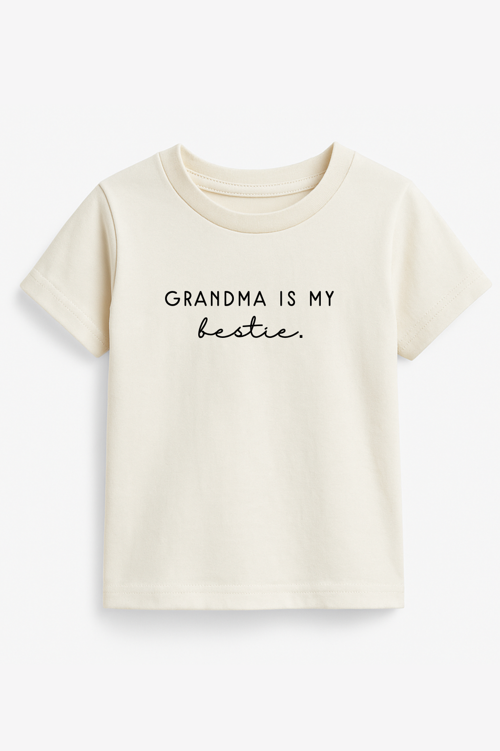 Grandma is My Bestie - Organic Cotton Kids Graphic Tee