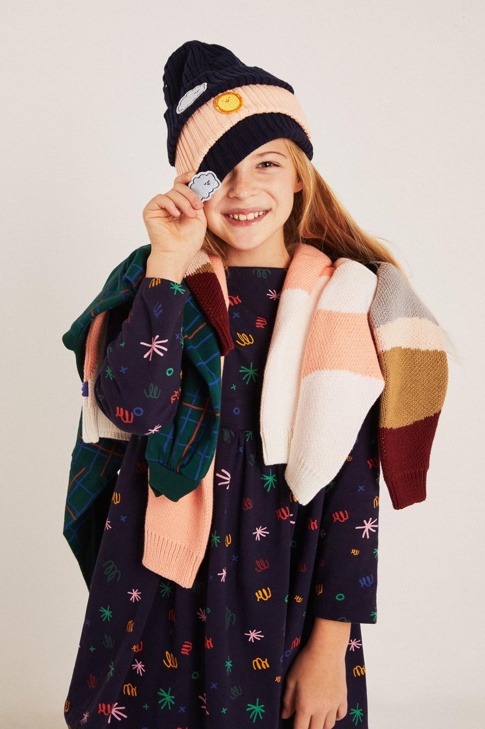 Mountain Knitwear Kid Sweater - Multicolor/navy