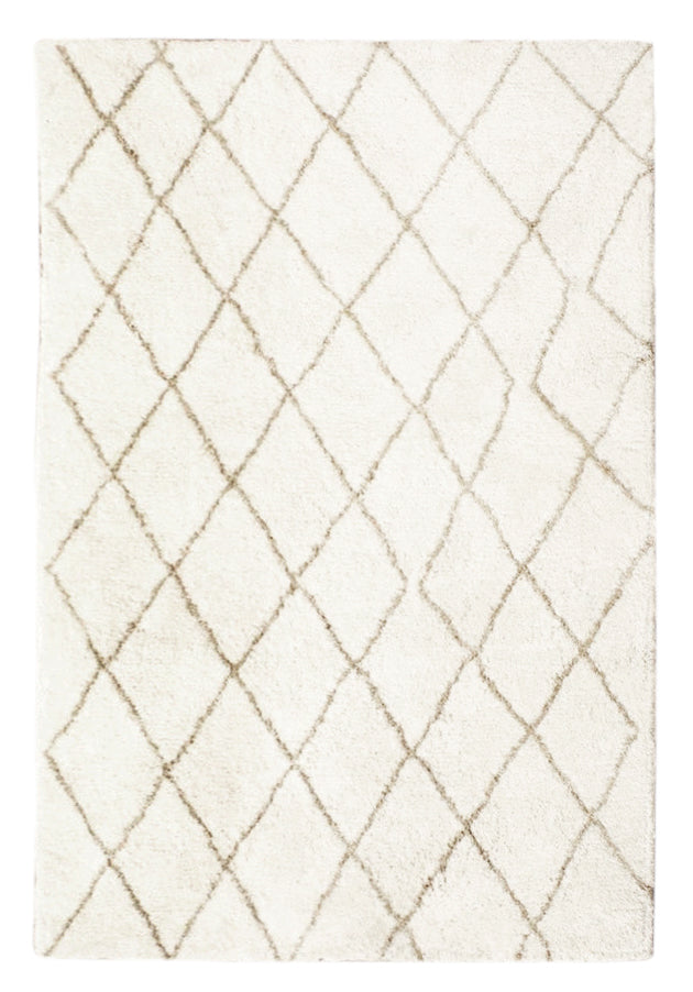 Organic Moroccan Wool + Cotton Shag Rug