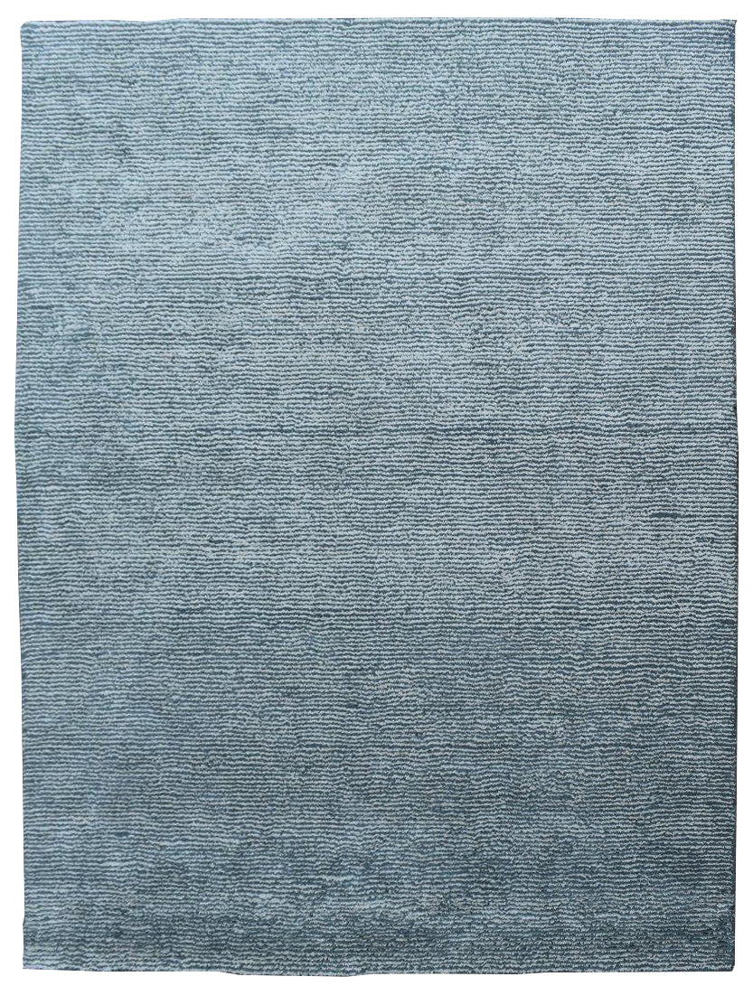 Organic Seersucker Wool+Cotton Shag Rug