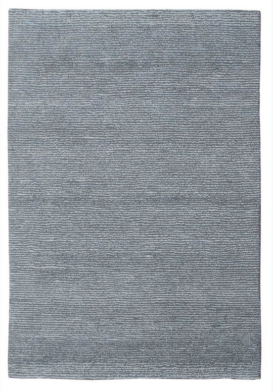 Organic Seersucker Wool+Cotton Shag Rug