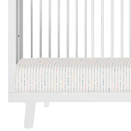 Organic Crib Sheet - Pebble Pop