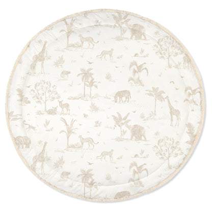 Organic Baby Play Mat - Safari and Wild