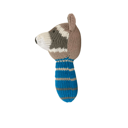 mini rattle | ramsay the raccoon