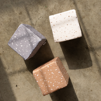 Terrazzo Clay Play Cube