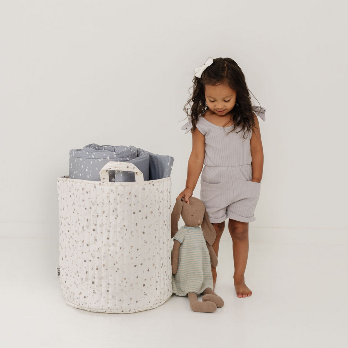 Terrazzo Chalk Storage Basket