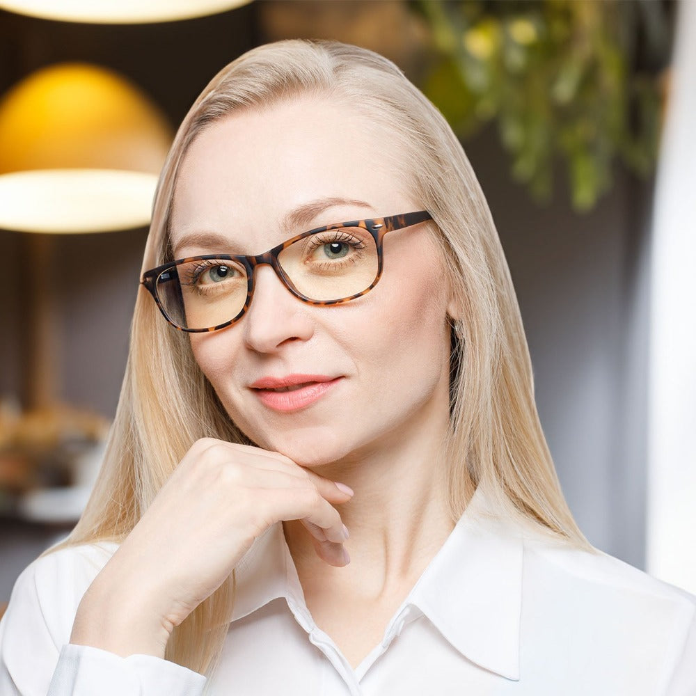 Blue Light Glasses - Block Radiation from Computers, Cell Phones, and Digital Screens