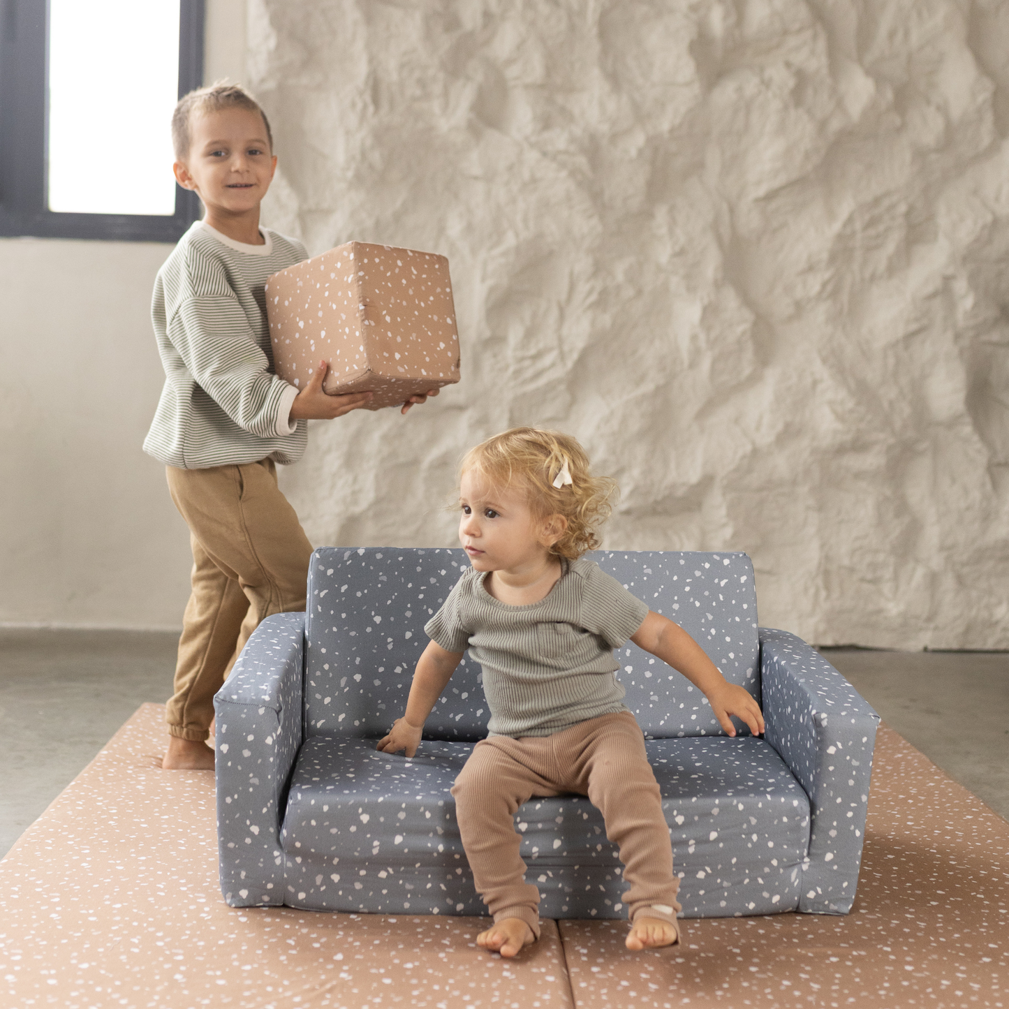Terrazzo Clay Play Cube