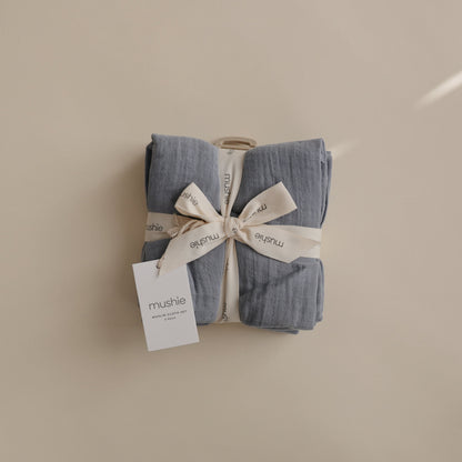 Organic Cotton Muslin Cloths 3-Pack