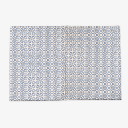 Blue Tile Vegan Leather Mat