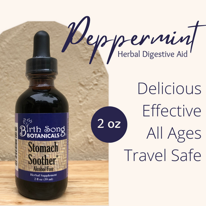 Stomach Soother Herbal Digestive Supplement Family Size 2 oz.