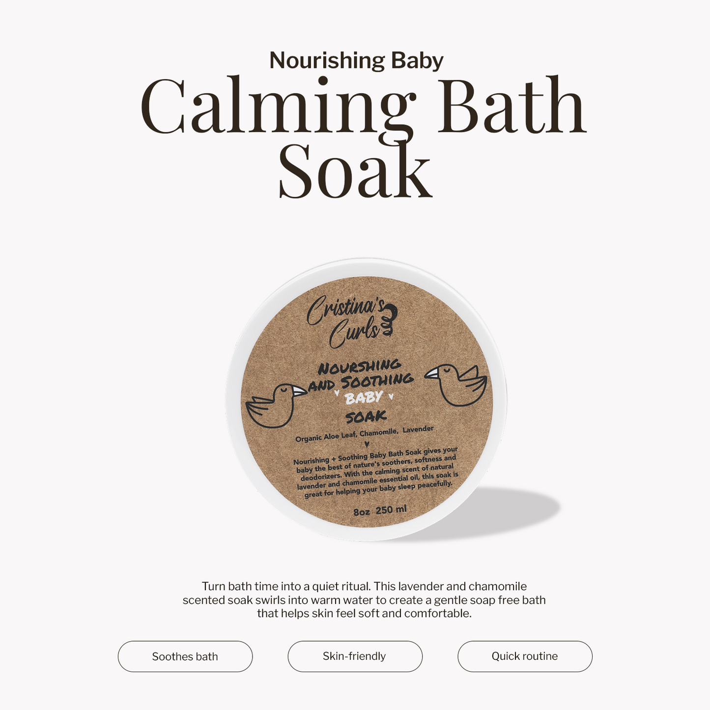 Nourishing Baby Calming Bath Soak